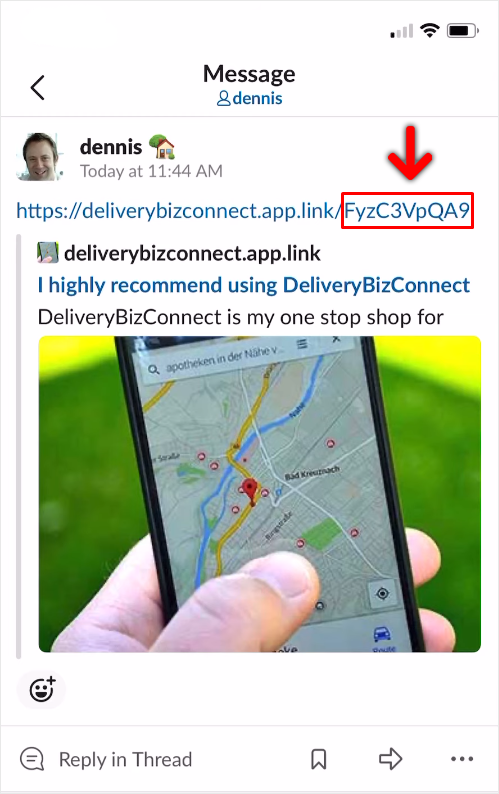 get started with deliverybizconnect app