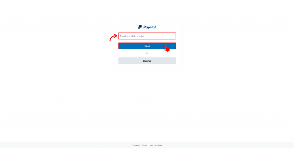 set up your PayPal Account in DeliveryBizConnect